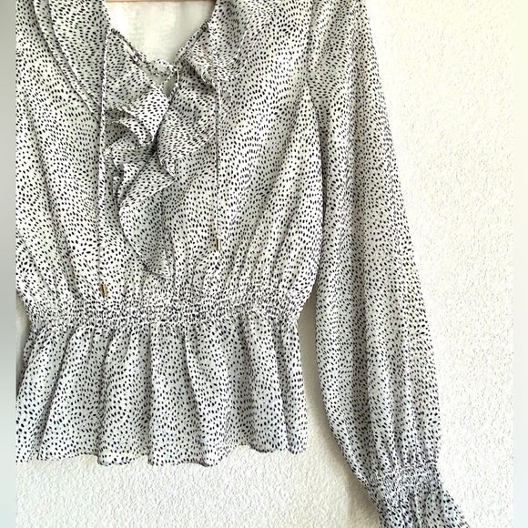 Ted Baker Alyanna Ruffle cinch blouse - Picture 7 of 10